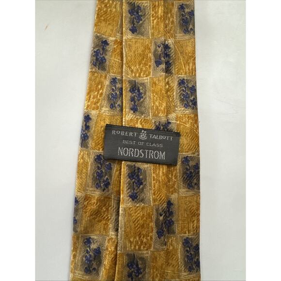 Robert Talbott Nordstrom Mens Silk Tie Handsewn Formalwear Business Casual - Picture 7 of 10